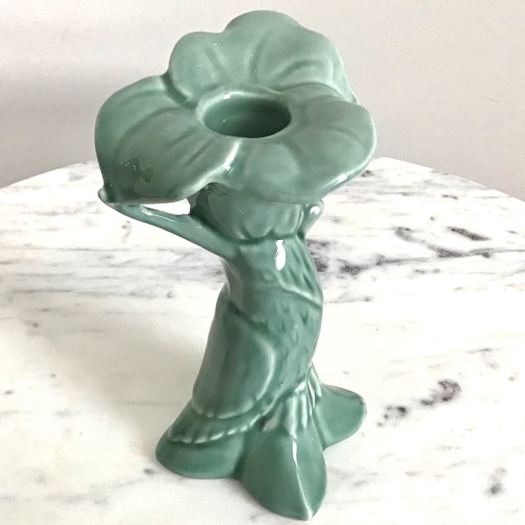 Anthropologie Tropical Bird Candlestick Holder New In Box - Picture 2 of 10